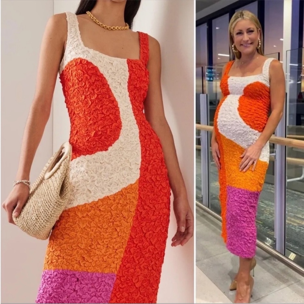 Like new MARA HOFFMAN Sloan Dress S $725 - Picture 2 of 12